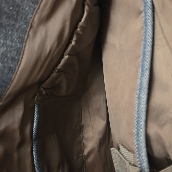 THIRTY-ONE Suite Success Tote in Navy Tweed with Brown Accents - Picture 5 of 17